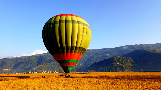 Hot Air Balloon Adventure in Pokhara